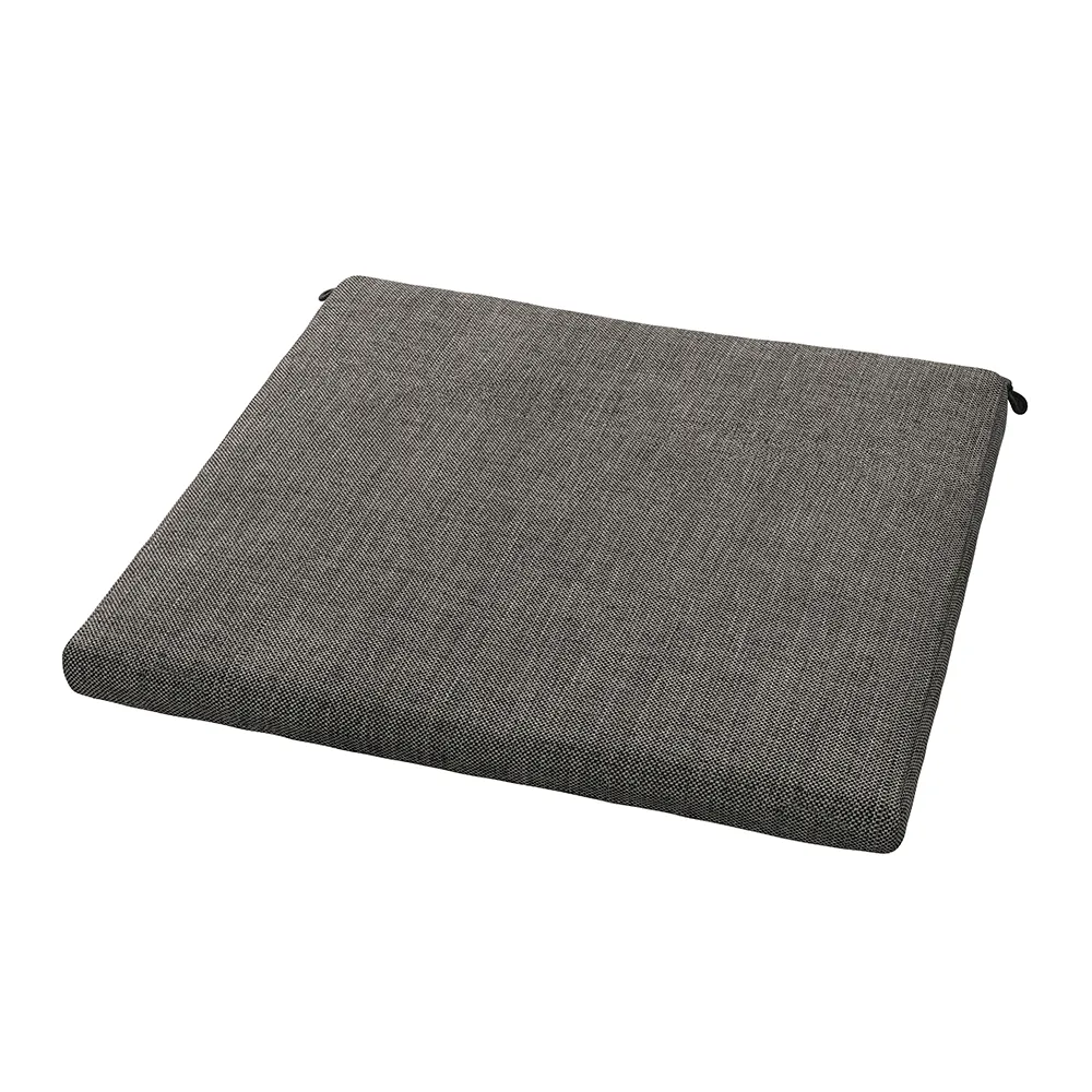 Grythyttan Stålmöbler, Dyna A2 & Bovik, musta melange, P 41 L 44 K 3 cm