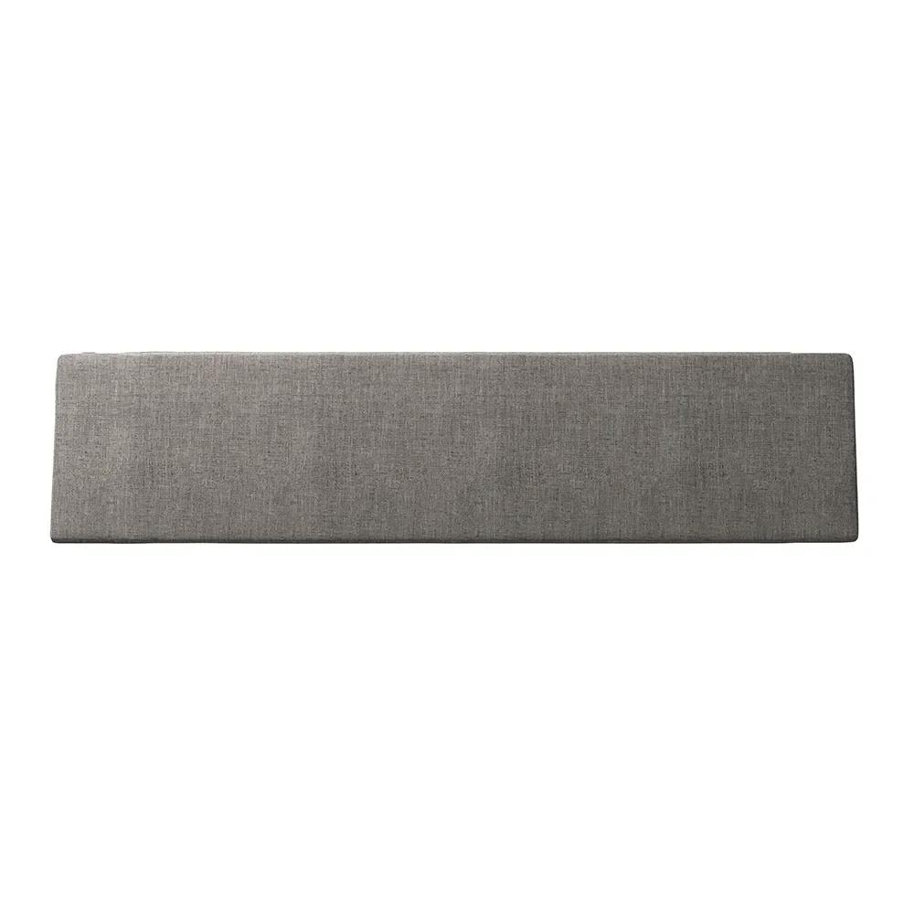 Grythyttan Stålmöbler, Dyna-penkki 9, musta melange, P 40 L 170 K 3 cm