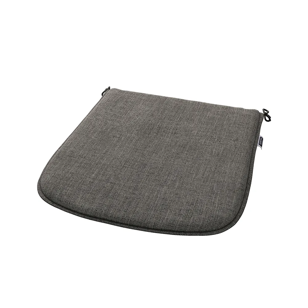 Grythyttan Stålmöbler, Dyna-tuoli Libelle, musta melange, P 46,5 L 38/41 K 3 cm