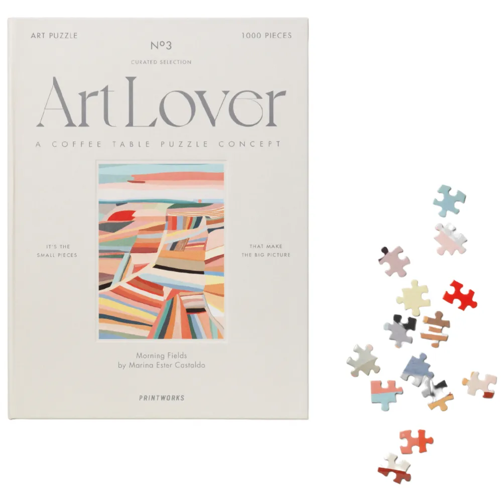Printworks, Art Lover Book palapeli - Aamupellot, 1000 kpl