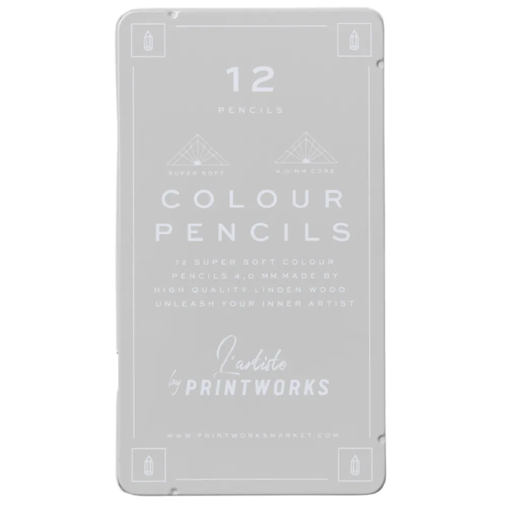 Printworks, 12 värikynää - Classic