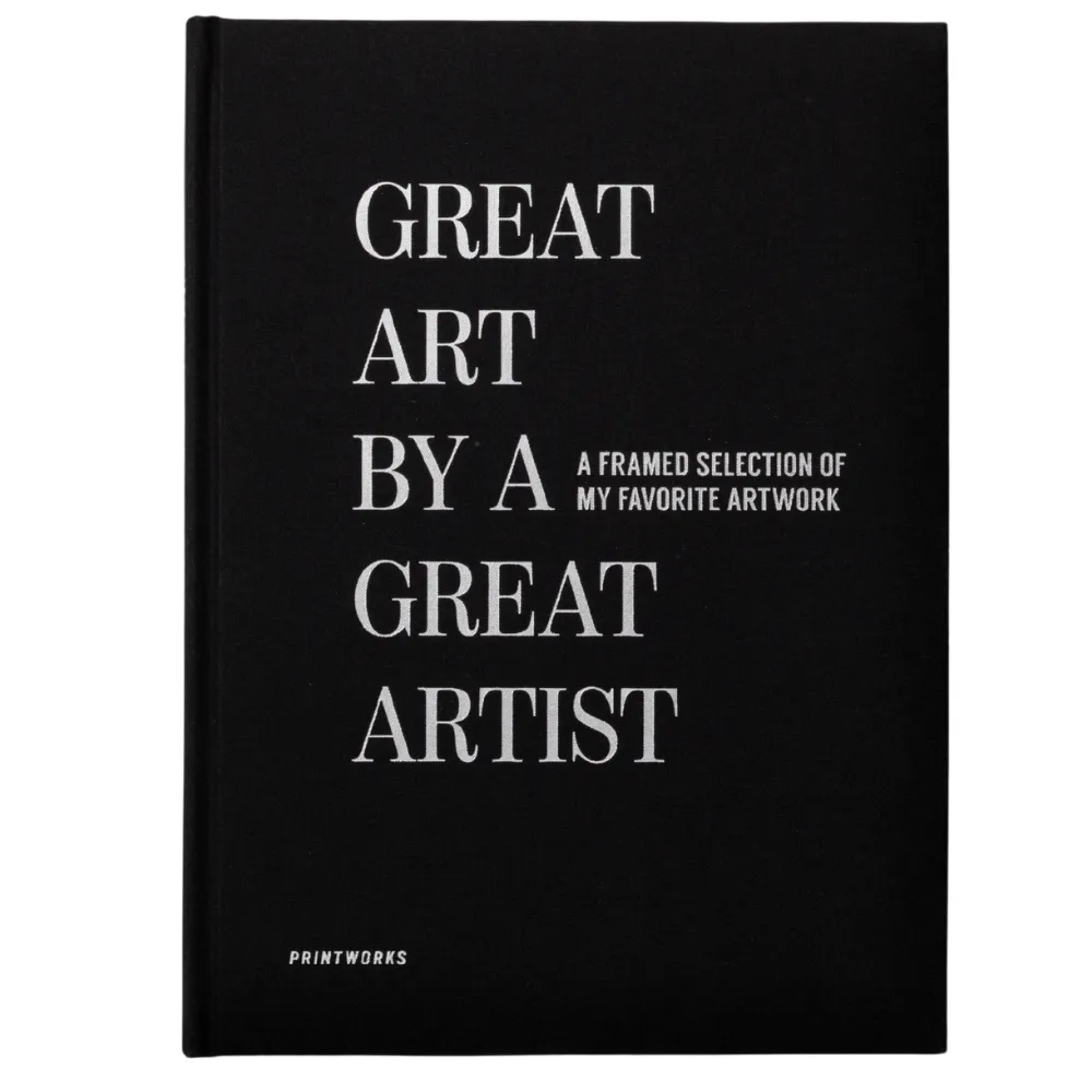 Printworks, Frame book - Great Art, Black