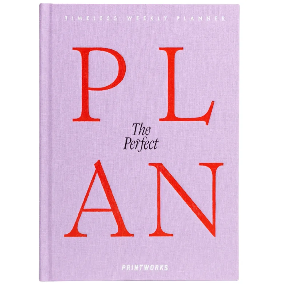 Printworks, Weekly Planner - The Perfect Plan, Violet