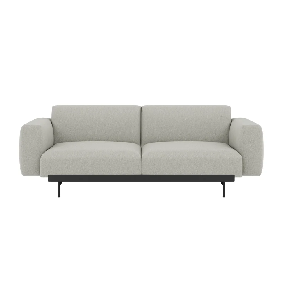 Muuto, In Situ 2-istuttava modulaarinen sohva Config 1 - Clay12/Musta