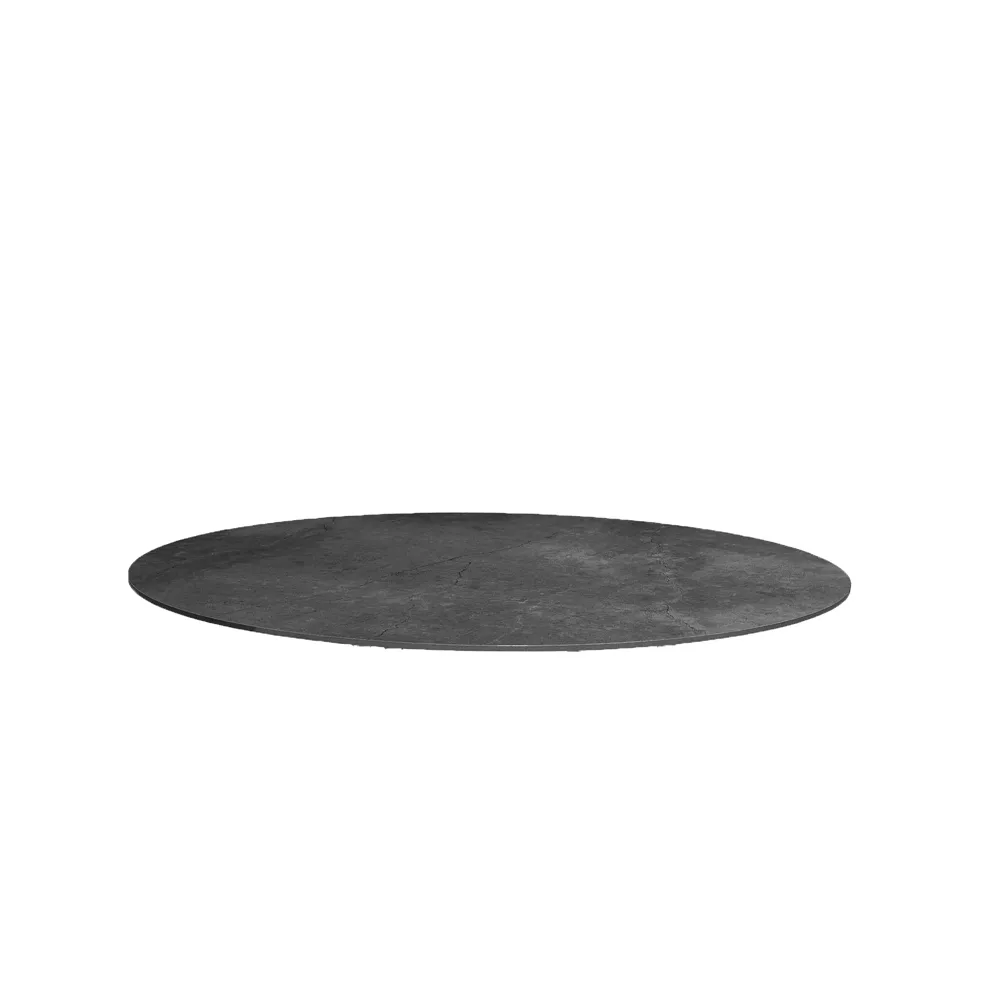 Cane-line Joy/Aspect pöytälevy Ø144 cm Fossil black