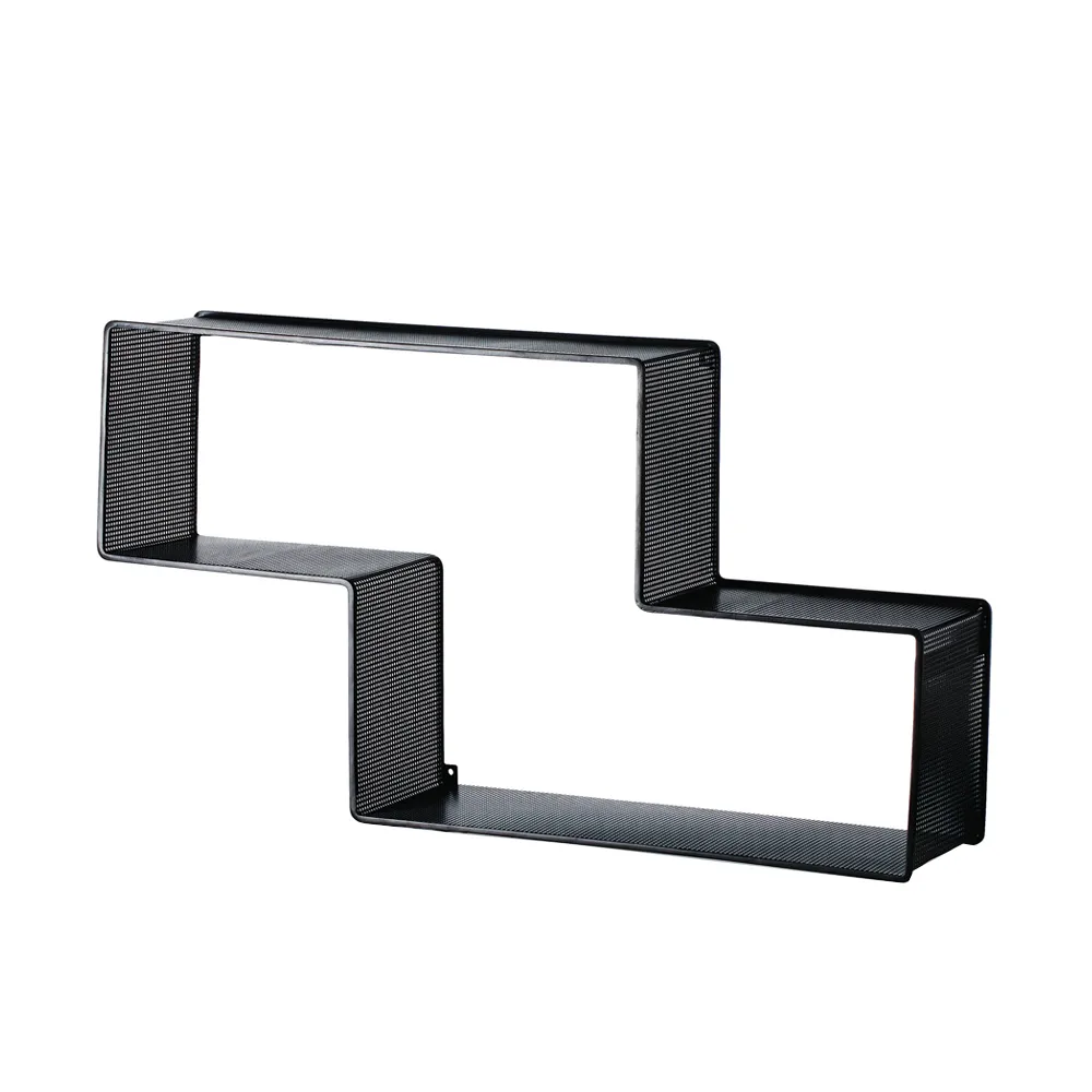 GUBI Dédal hylly Soft black