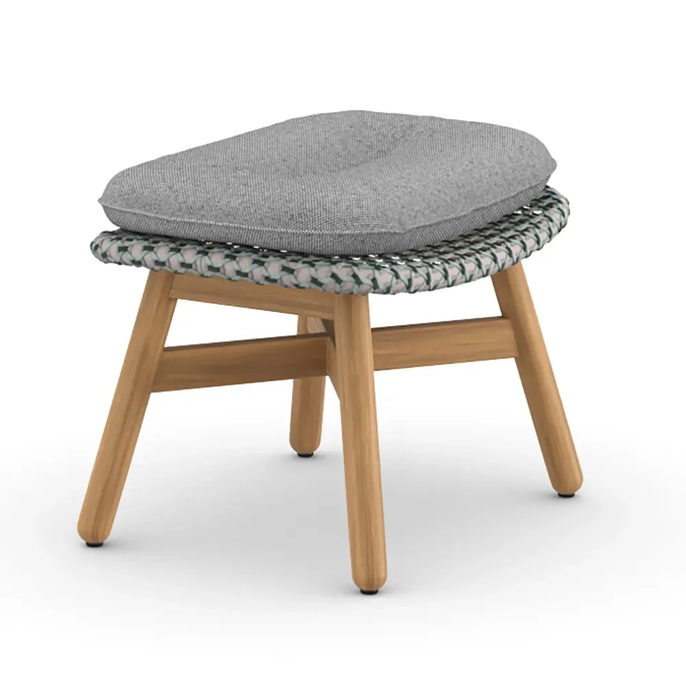 Dedon, MBRACE jalkatuki, w/tiikkipohja AX6 teak 0205 baltic 0141
