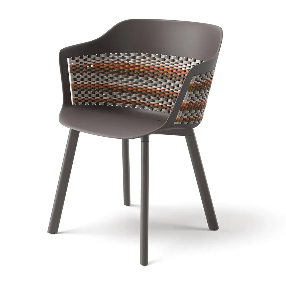 Dedon, MYMI nojatuoli w/ aluminum jalat DE1 black pepper 0317 black pepper 0317
