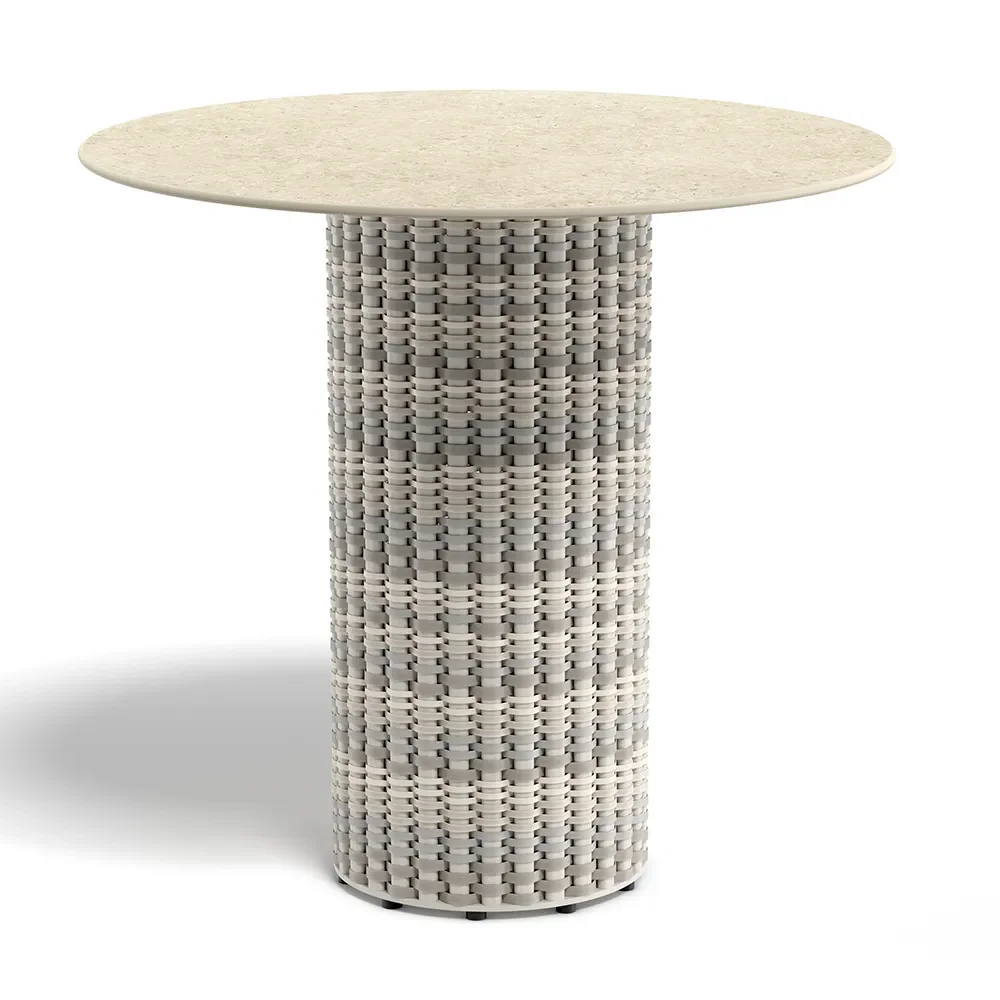Dedon, MYMI bistro pöytä, Ø 80 cm, keraaminen pöytälevy DLN lipari 0304 myvera 0250