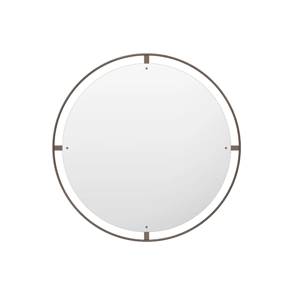 Audo Copenhagen Nimbus peili Bronzed brass, ø 110