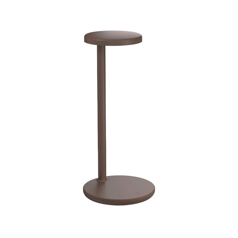Flos Oblique Qi pöytälamppu Ruskea