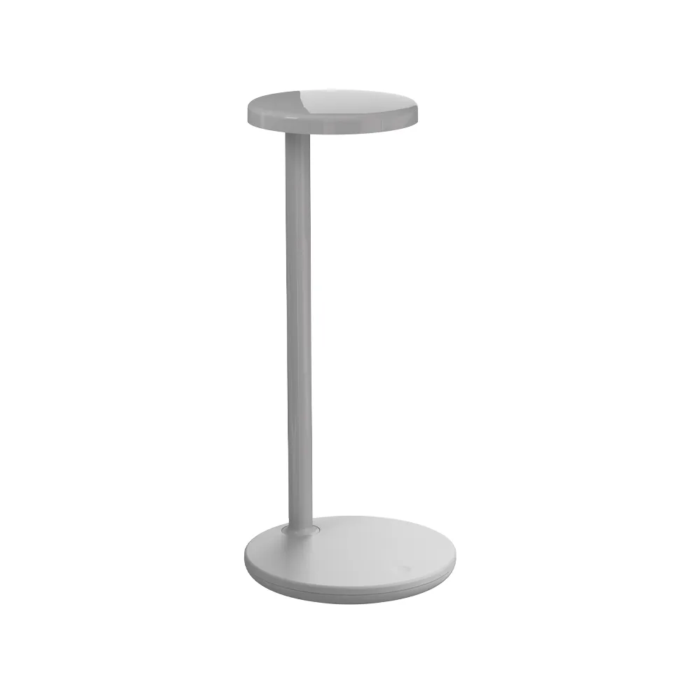 Flos Oblique Qi pöytälamppu Harmaa