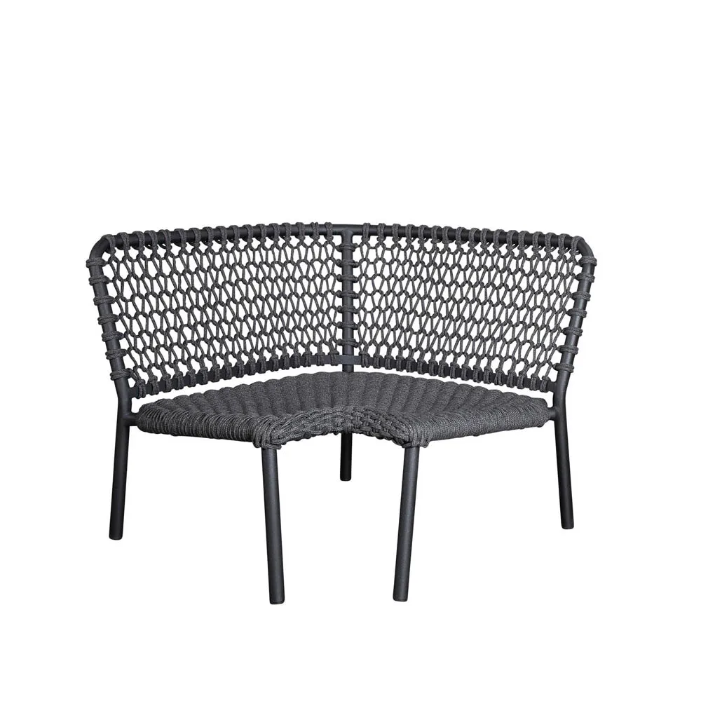 Cane-line Ocean moduulisohva Tummanharmaa, kulmaosa