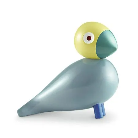 Kay Bojesen Denmark Song Bird Sunshine puulintu Turkoosi
