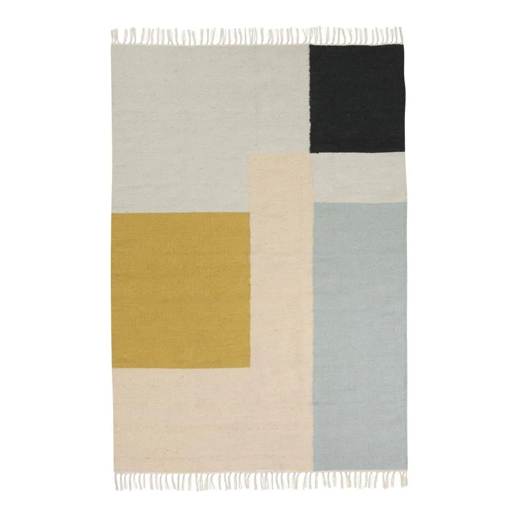Ferm Living Kelim matto iso neliöt