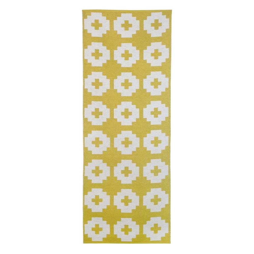 Brita Sweden Flower matto sun (keltainen) 70x100 cm