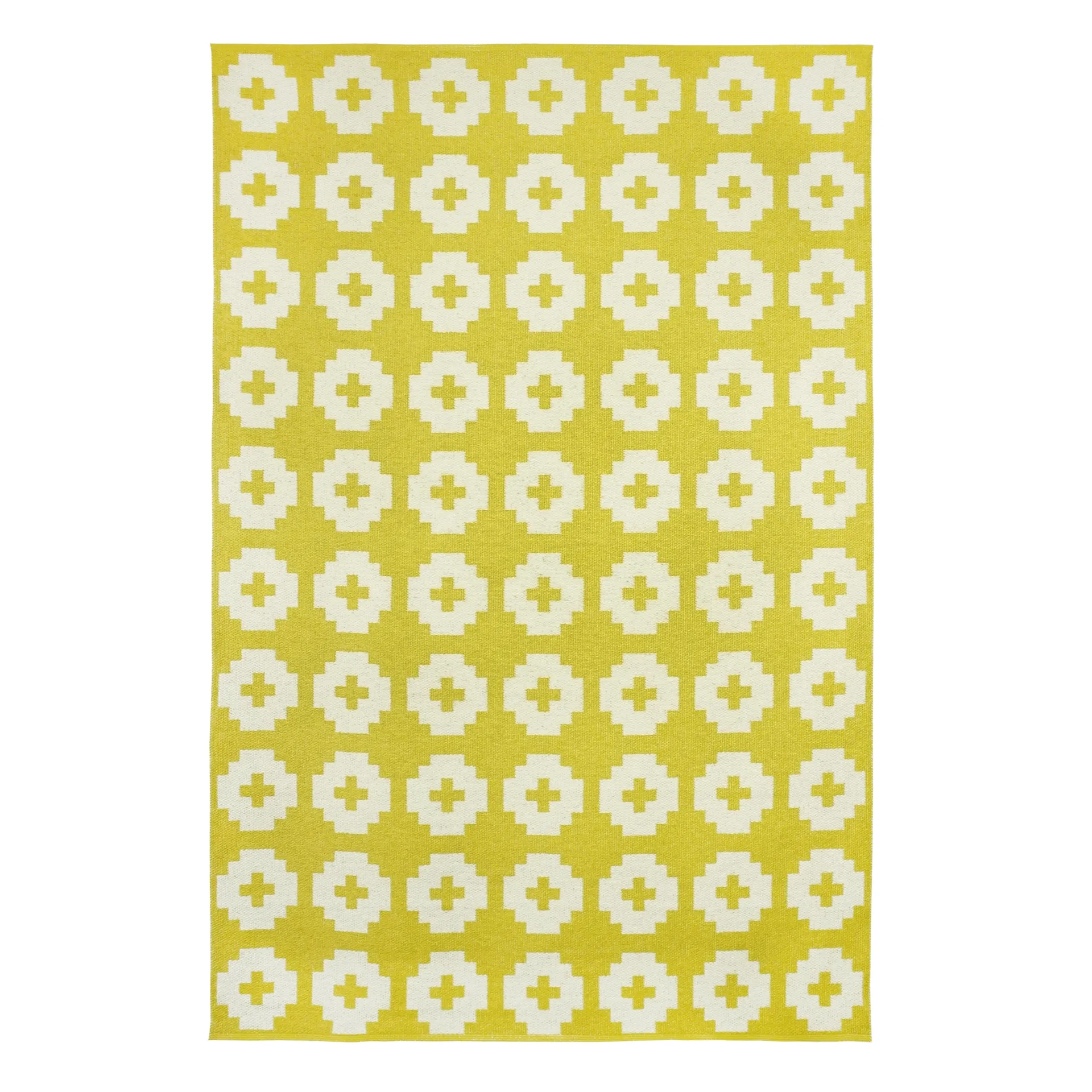 Brita Sweden Flower matto sun iso (keltainen) 170x250 cm
