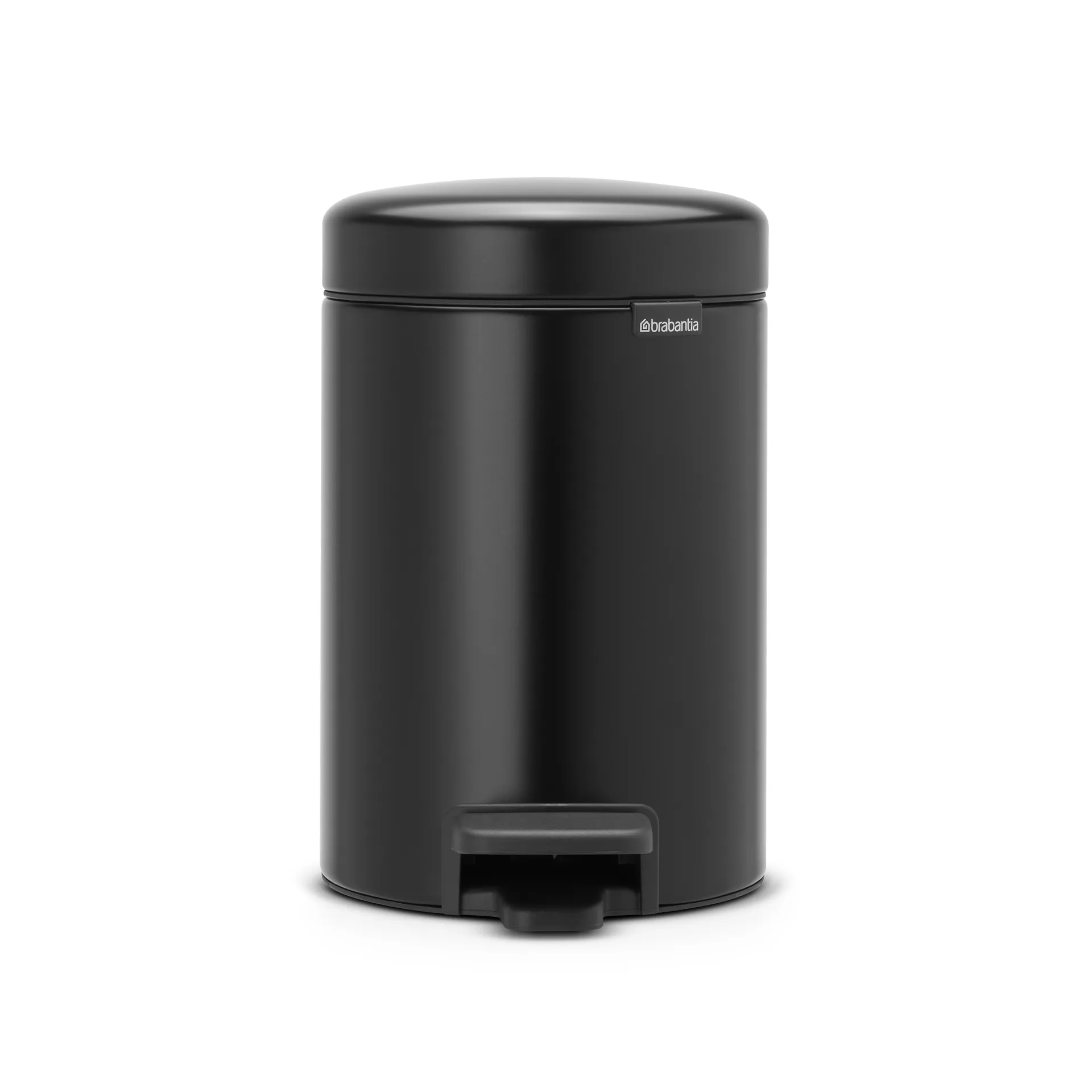Brabantia New Icon poljinroskis 3 litraa matt black (musta)