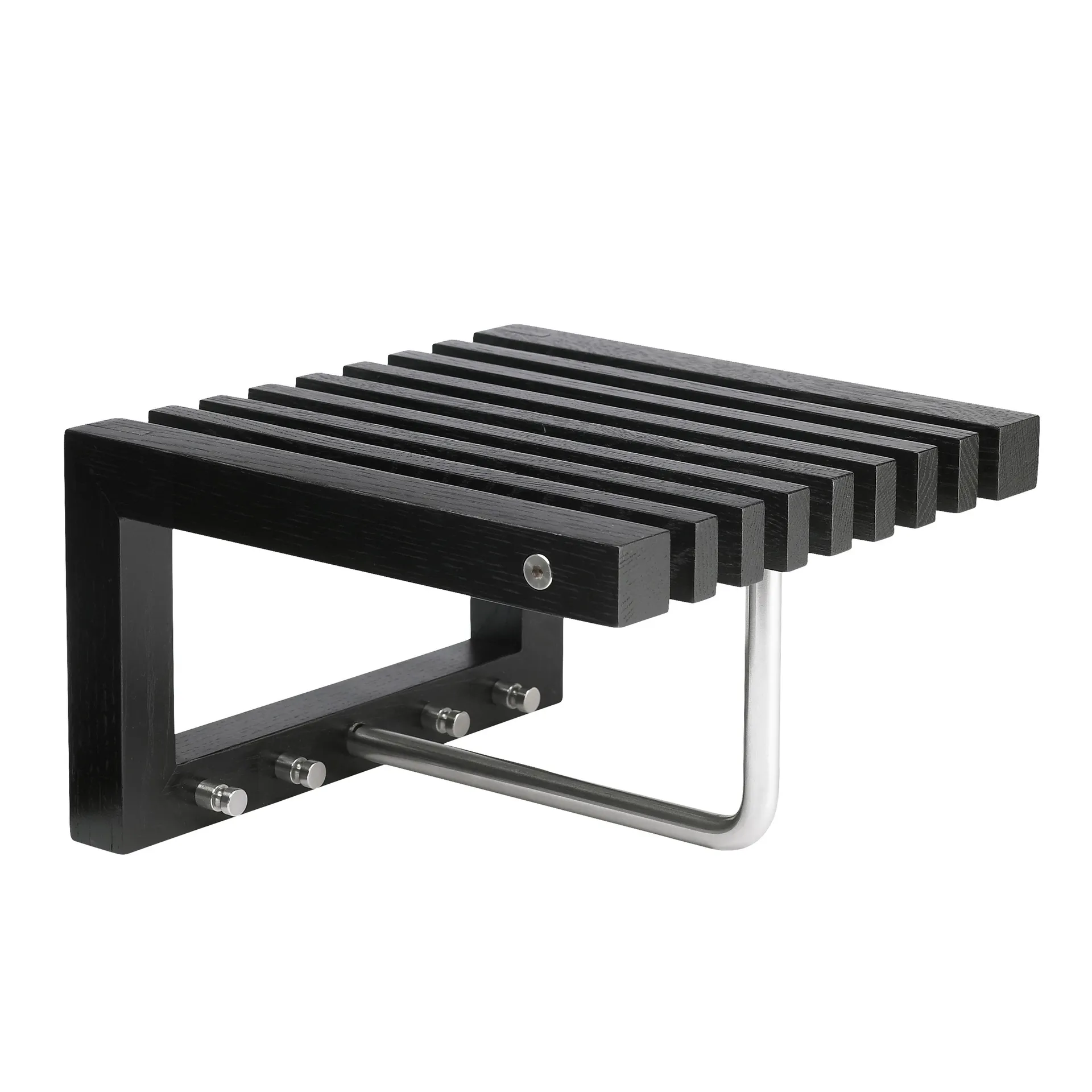Fritz Hansen Cutter hattuhylly mini mustaksi maalattu tammi