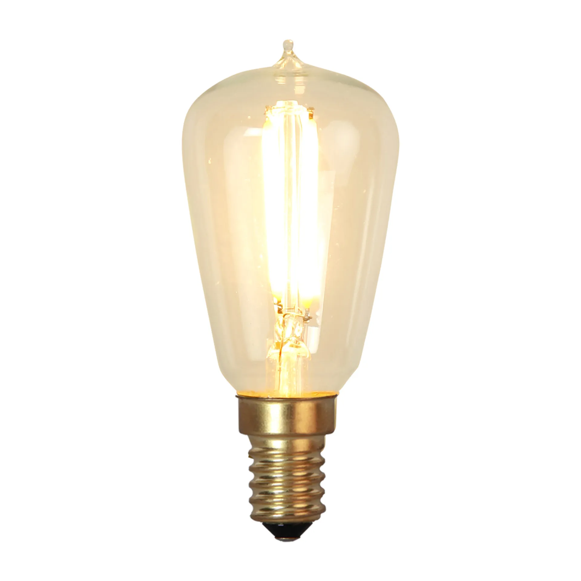 Star Trading E14 T25 LED soft glow filament 3,8 cm 2200K