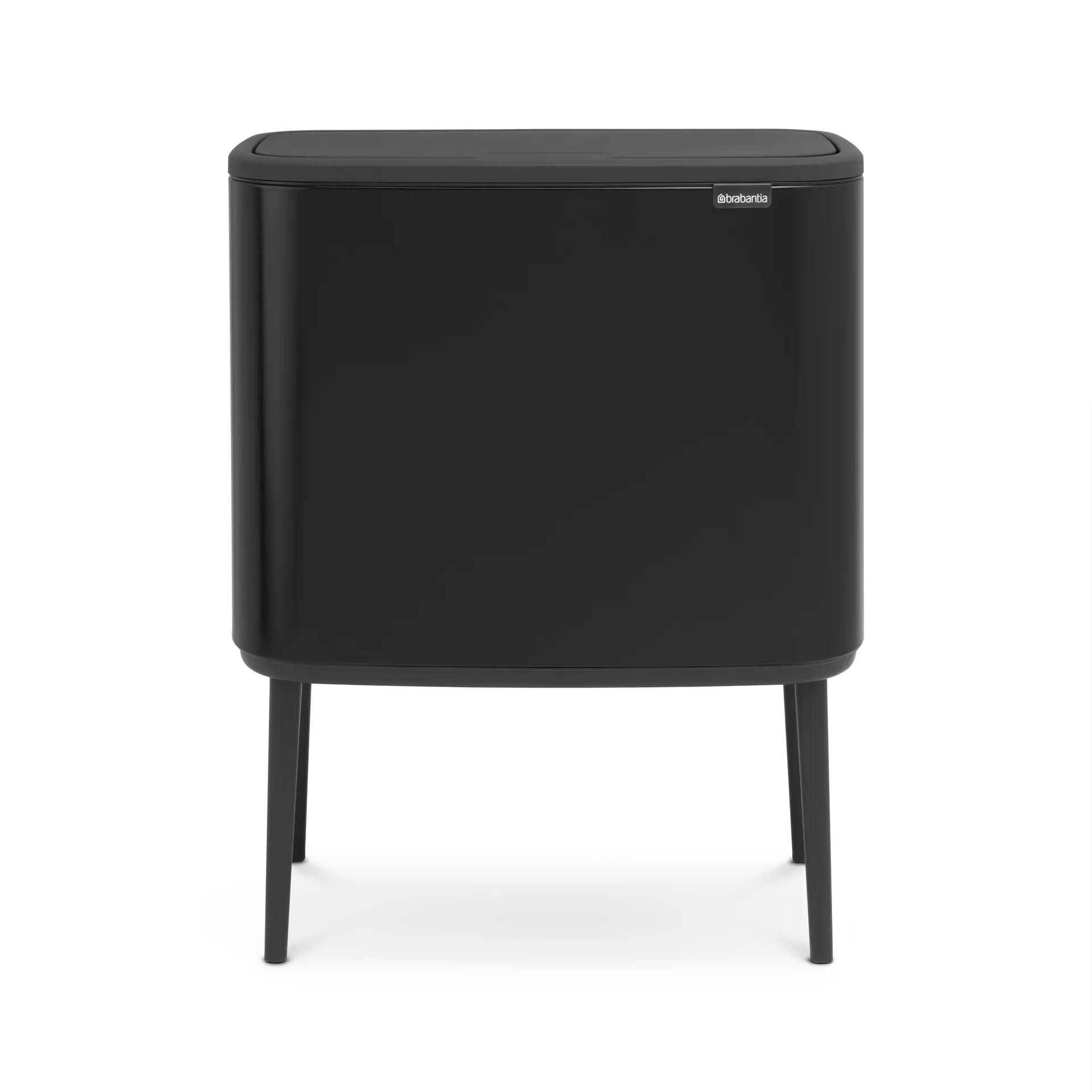 Brabantia Bo touch bin 11+23 litraa matta musta