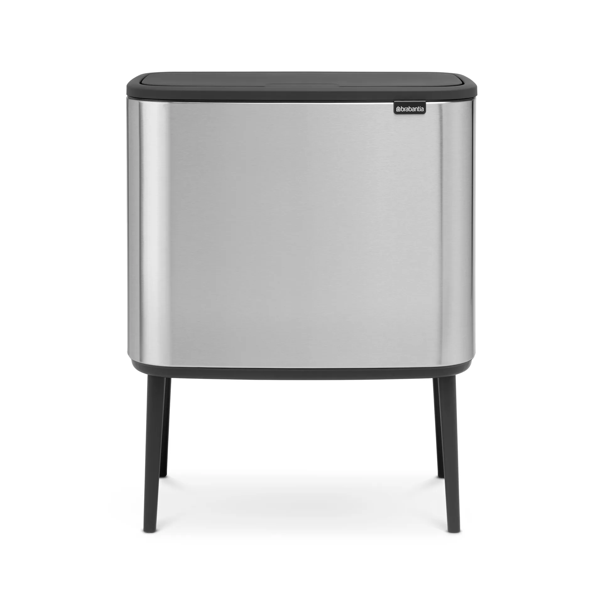 Brabantia Bo touch bin 3 x 11 litraa Matta ruostumaton teräs