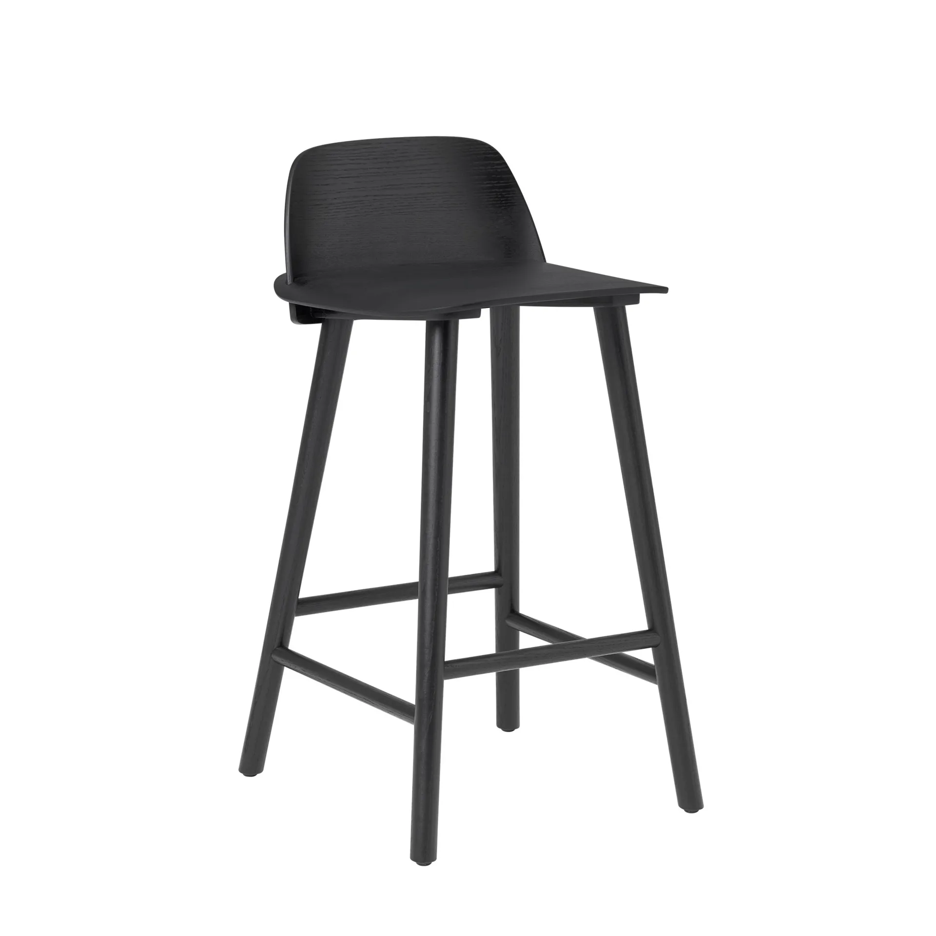 Muuto Nerd baarijakkara, 65 cm musta
