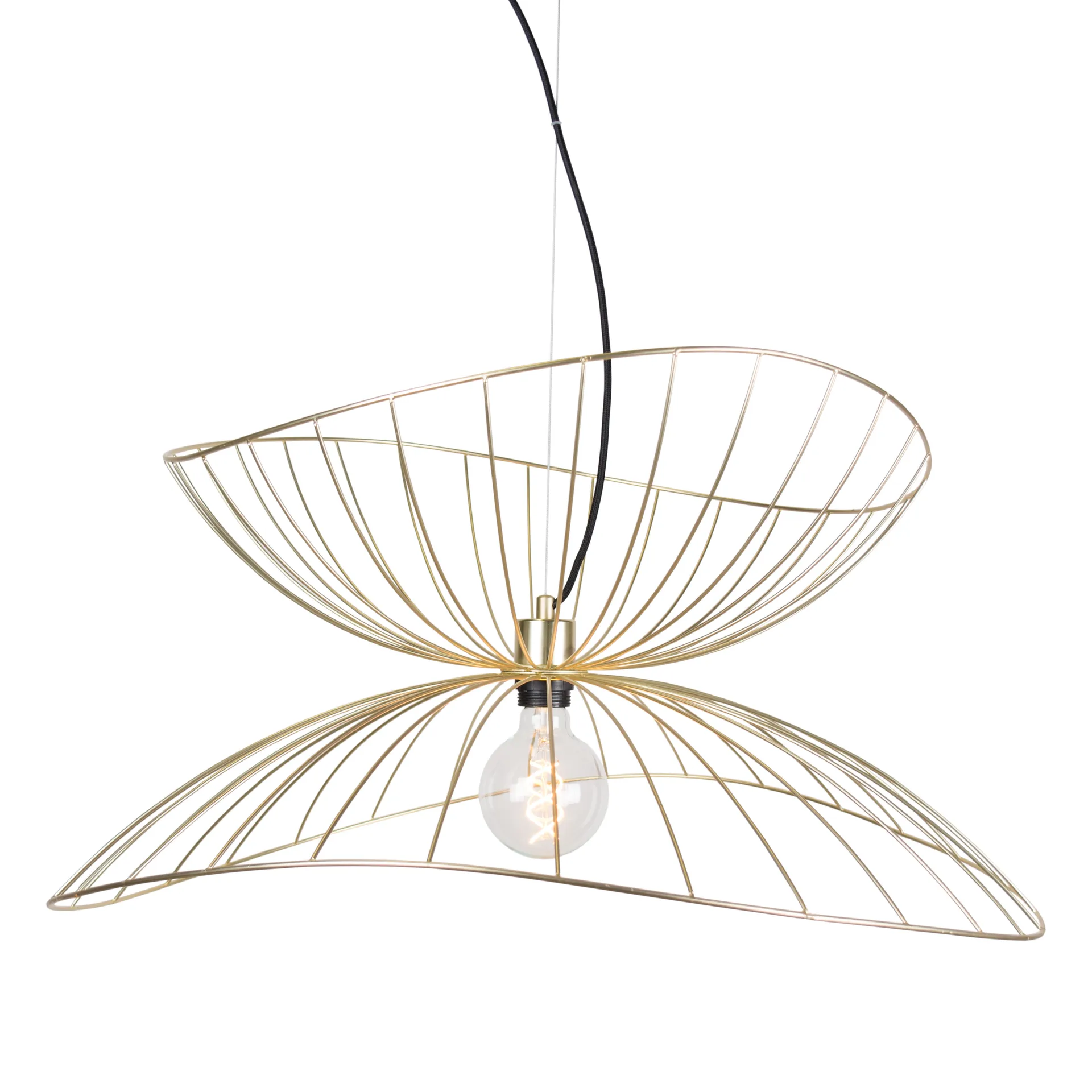 Globen Lighting Ray kattovalaisin Ø70 cm messinki