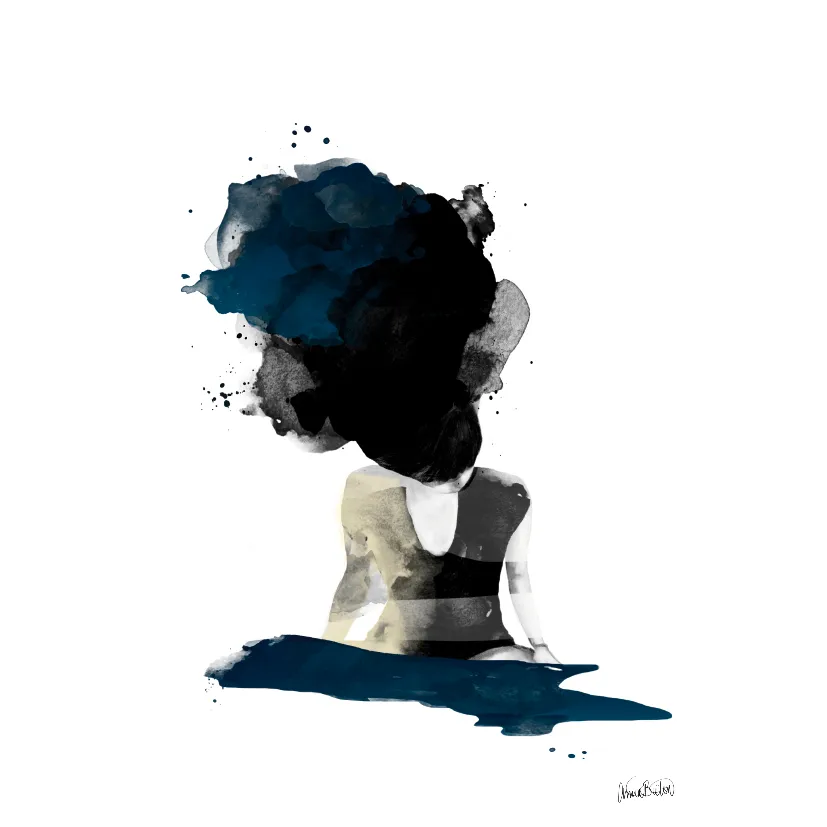 Anna Bülow On her mind juliste 50 x 70 cm