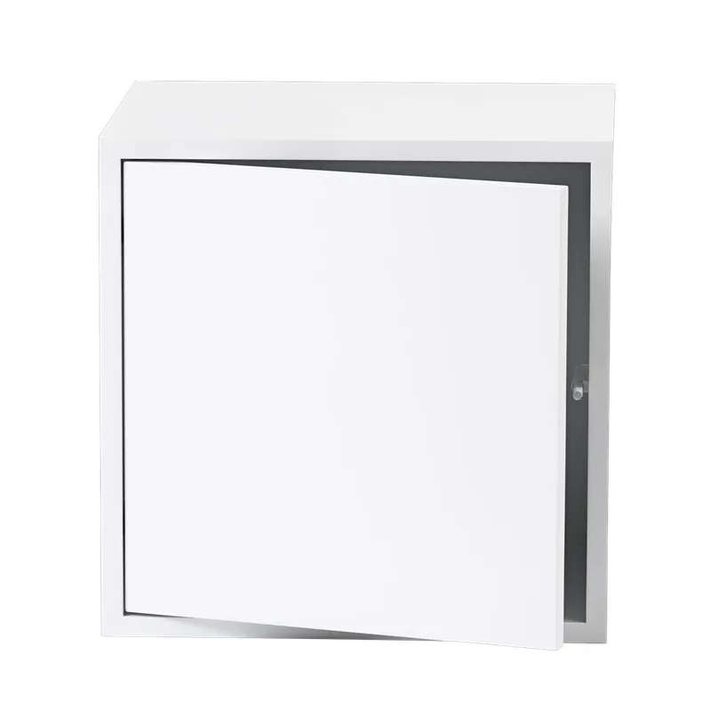 Muuto Stacked 2.0 hyllyjärjestelmä ovella, medium valkoinen