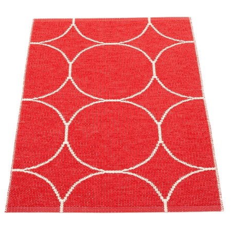 Pappelina, Boo matto 70x100 cm red / vanilla