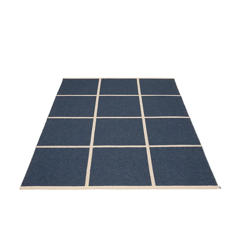 Pappelina, Kudottu Matto Criss Dark Blue 180x260 cm