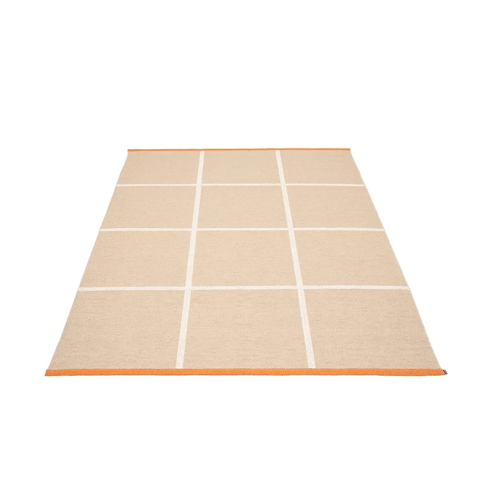 Pappelina, Kudottu Matto Criss Beige 180x260 cm