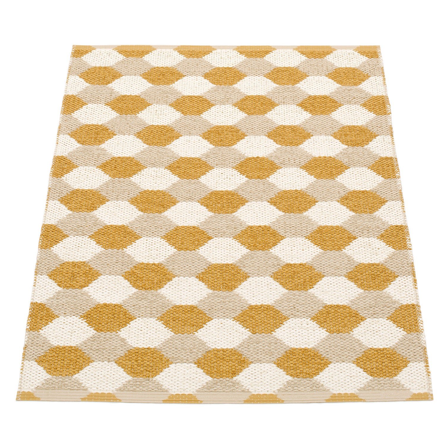 Pappelina, Dana matto 70x100 cm ochre / beige / vanilla