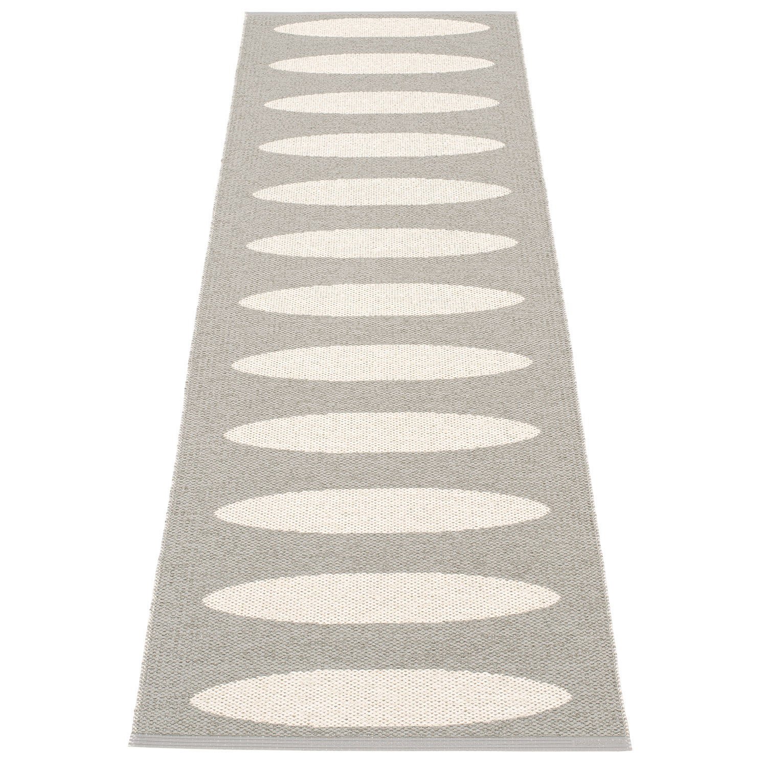 Pappelina, Ella matto 70x225 cm warm grey / vanilla