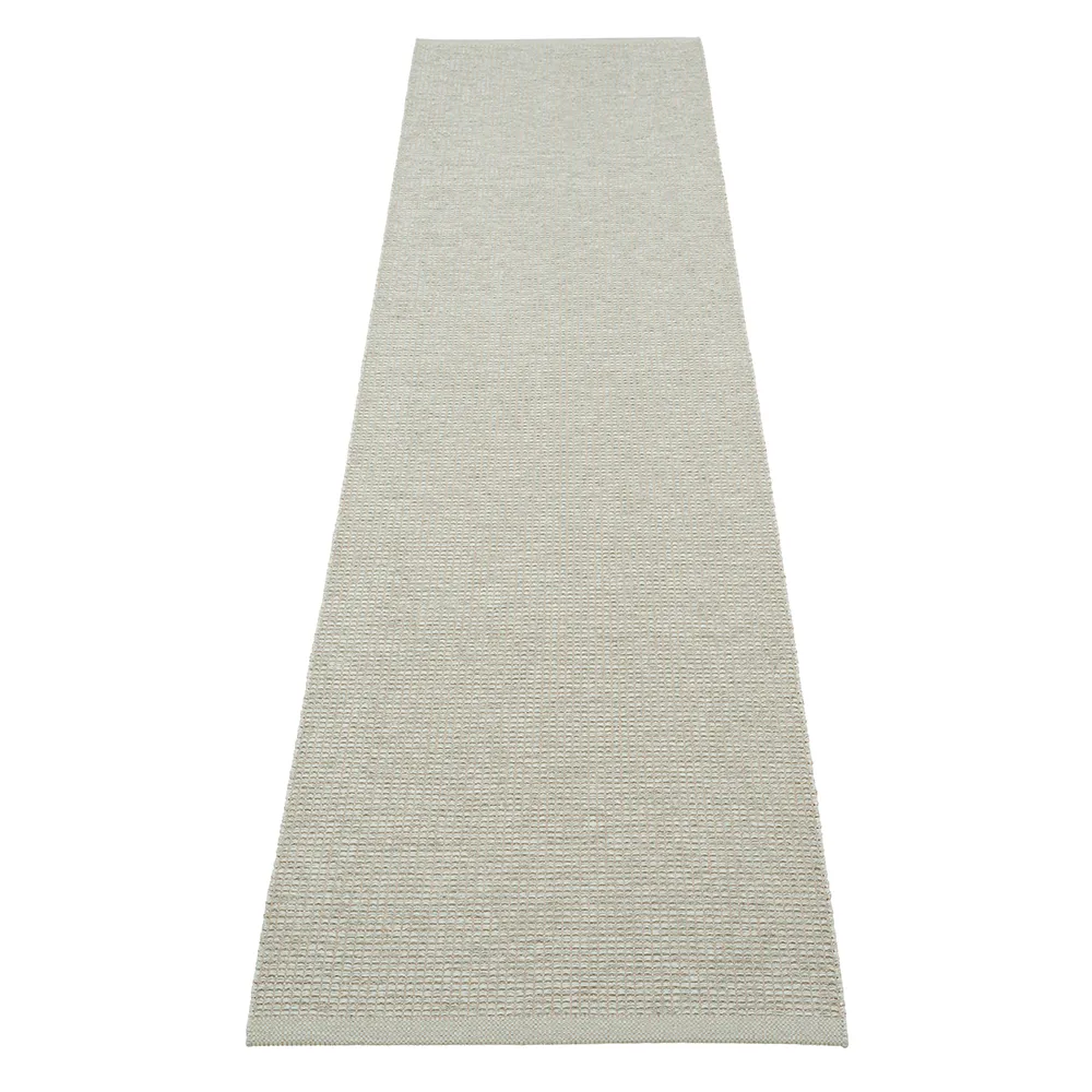 Pappelina, Emm matto 70 x 300 cm Sage/Linen Metallic