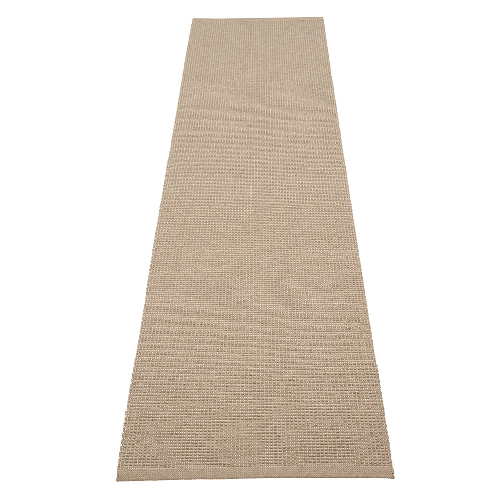 Pappelina, Emm matto 70 x 300 cm Potato/Beige Metallic