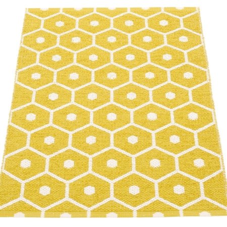 Pappelina, Honey matto 70x100 cm mustard / vanilla