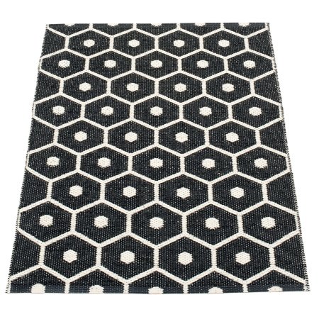 Pappelina, Honey matto 70x100 cm black / vanilla