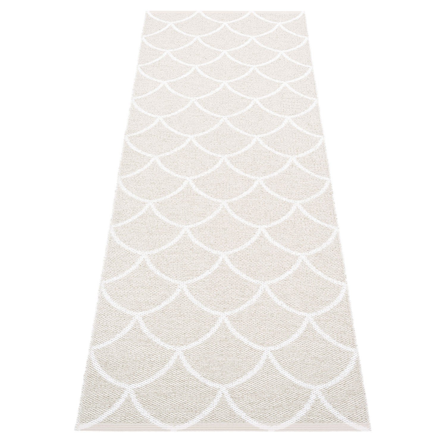 Pappelina, Kotte matto 70x225 cm fossil grey / white