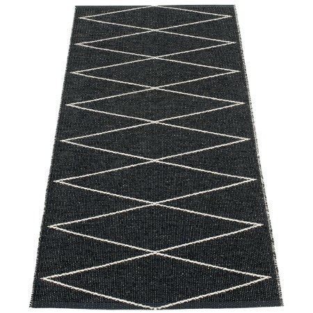 Pappelina, Max matto 70x160 cm black / vanilla