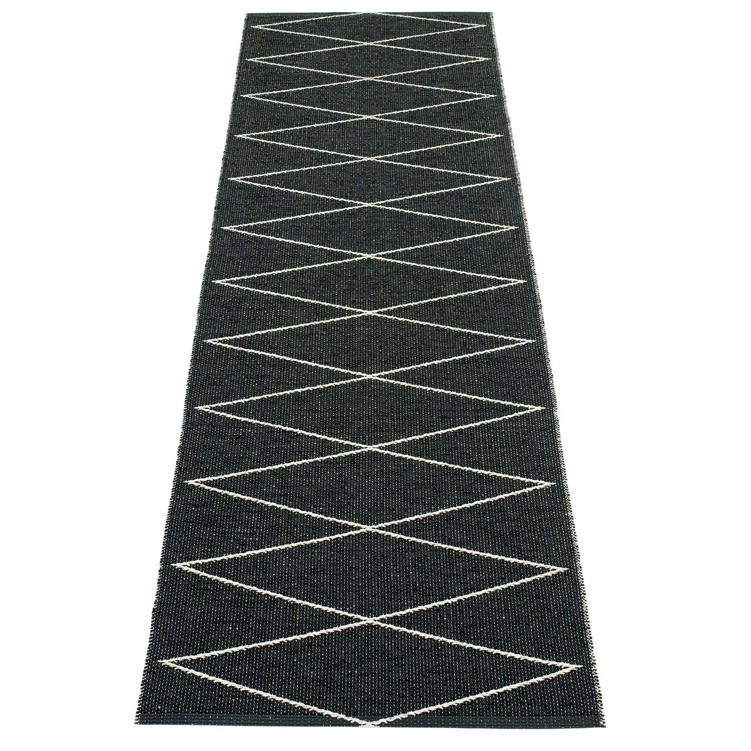 Pappelina, Max matto 70x240 cm black / vanilla