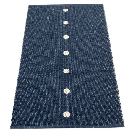 Pappelina, Peg matto 70x140 cm dark blue / vanilla