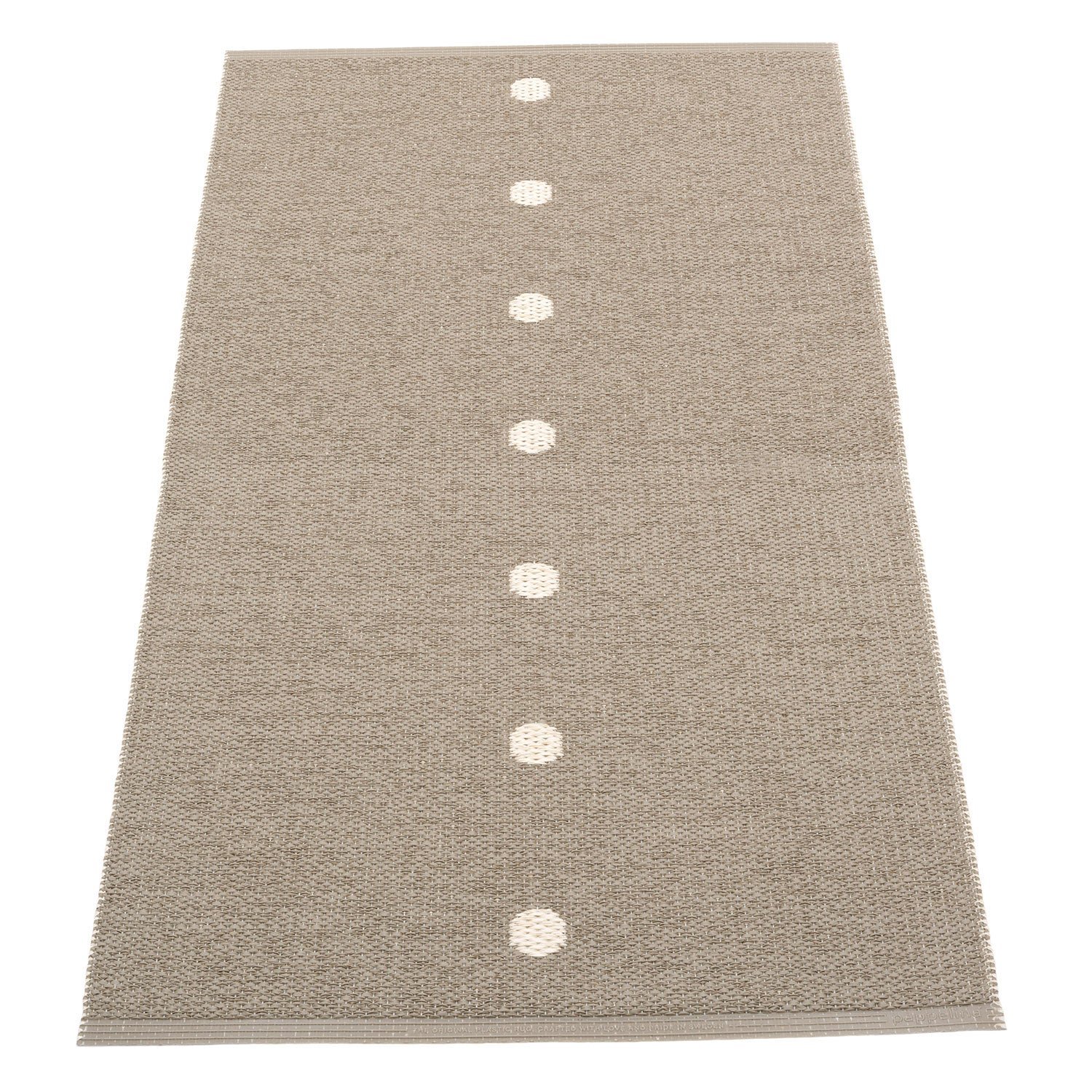 Pappelina, Peg matto 70x140 cm dark linen / vanilla