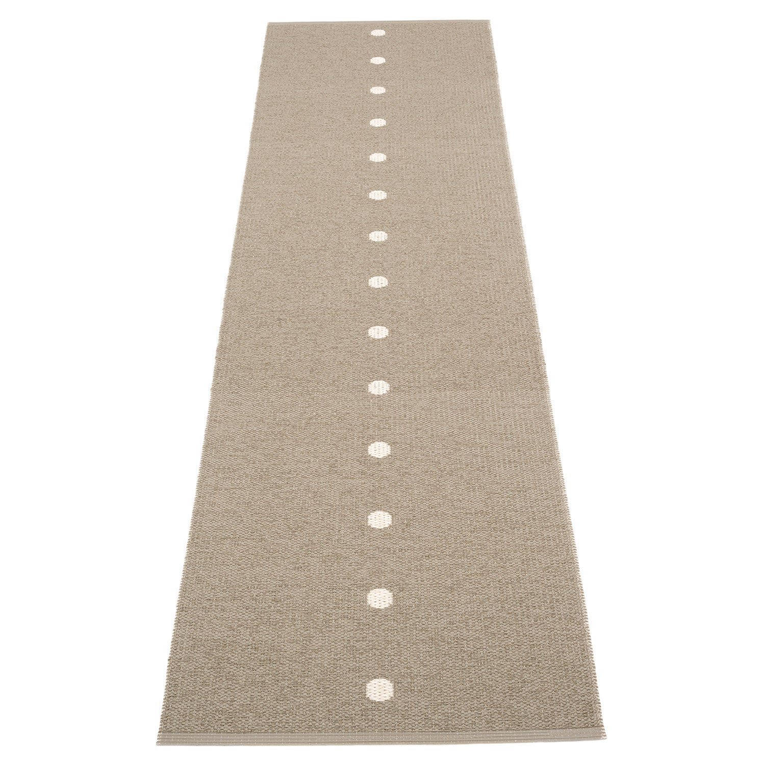 Pappelina, Peg matto 70x280 cm dark linen / vanilla