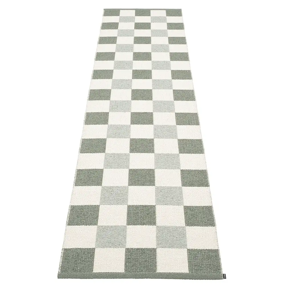 Pappelina, Pix matto 70x300 cm Army/Vanilla/Sage