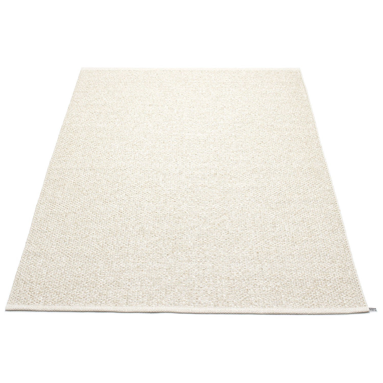 Pappelina, Svea matto 140x220 cm champagne metallic / vanilla