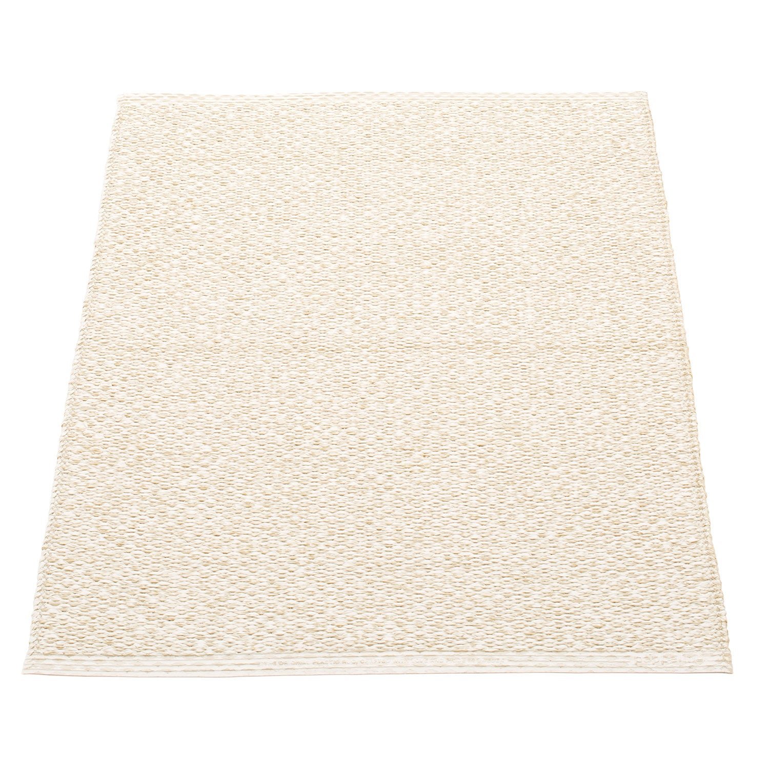 Pappelina, Svea matto 70x90 cm champagne metallic / vanilla