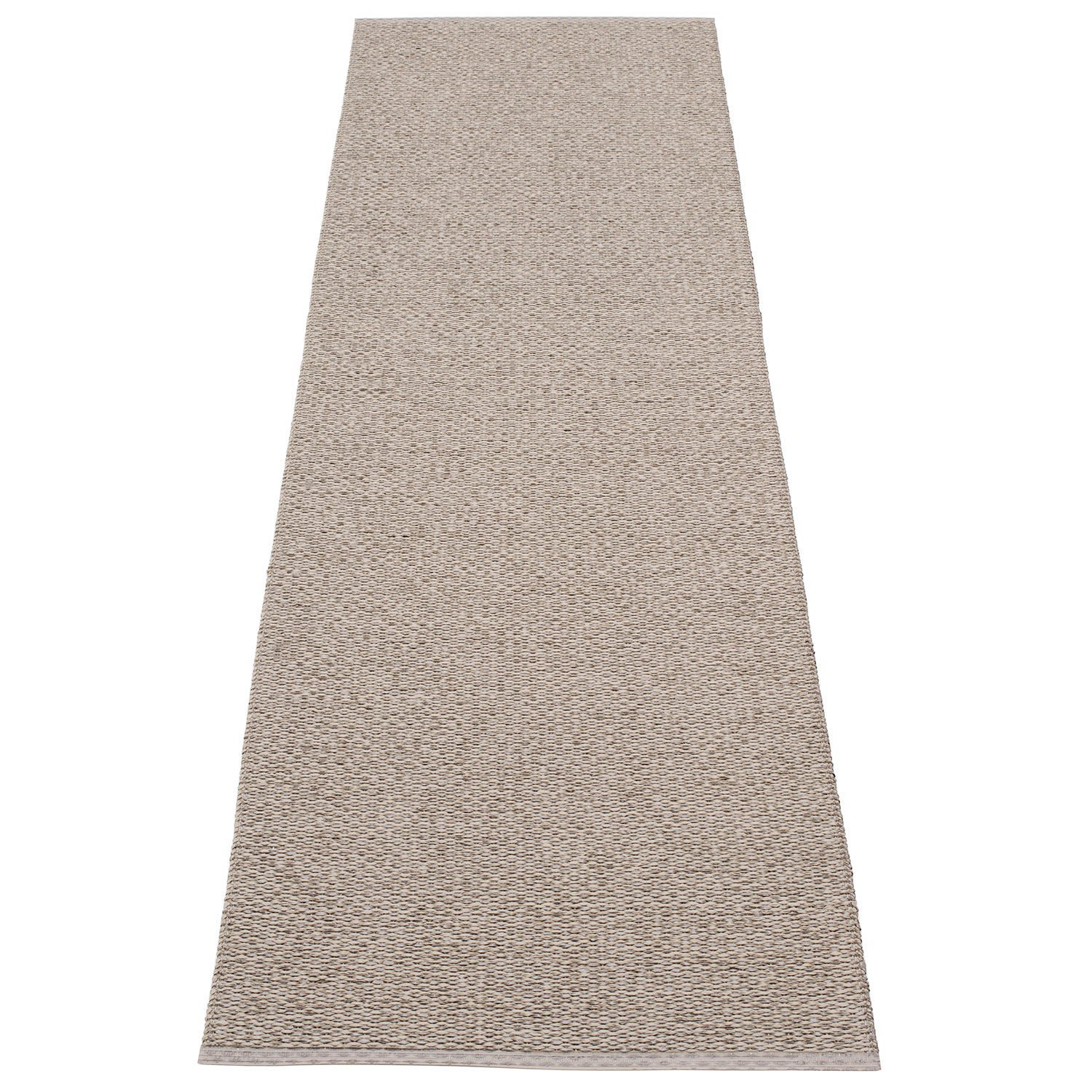 Pappelina, Svea matto 70x240 cm mud metallic / mud