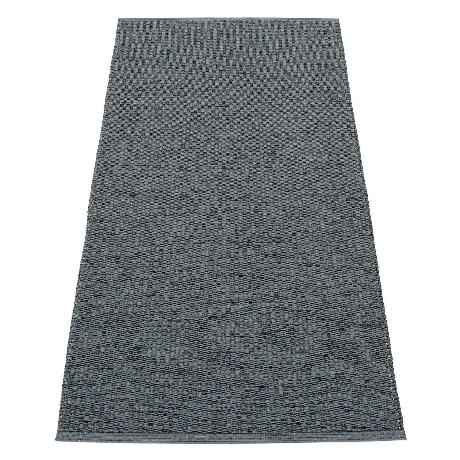 Pappelina, Svea matto 70x160 cm granit / black metallic